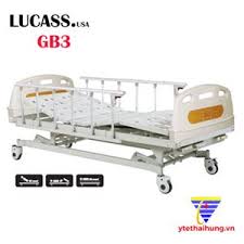 Giường bệnh nhân 3 tay quay Lucass GB3